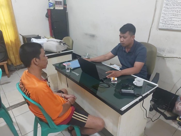 Pria di Sambas menikam debt collector hingga tewas ditangkap polisi. Dokumen Istimewa