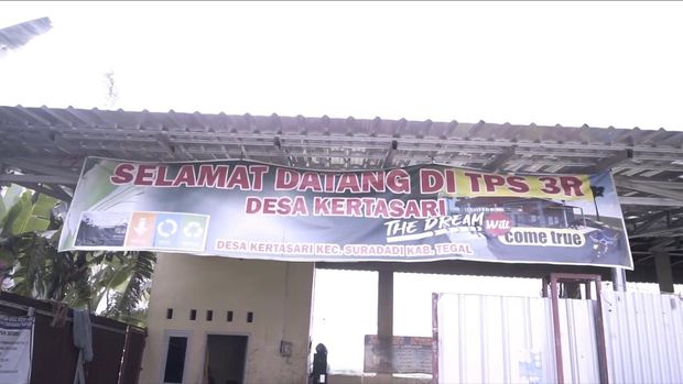Program Desa Merdeka Sampah di Desa Kertasari, Kecamatan Suradadi, Kabupaten Tegal. Foto diunggah pada Selasa (25/6/2024).