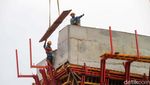 Progres Terkini Pembangunan LRT Velodrome-Manggarai