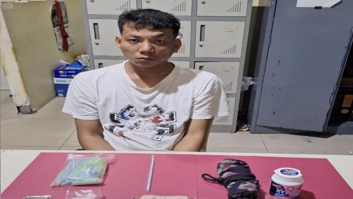 Residivis narkotika di Pangkalpinang Wijaya alias Cacing kembali ditangkap usai simpan sabu dan ekstasi