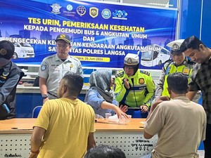5 Sopir Angkutan Umum di Aceh Positif Narkoba