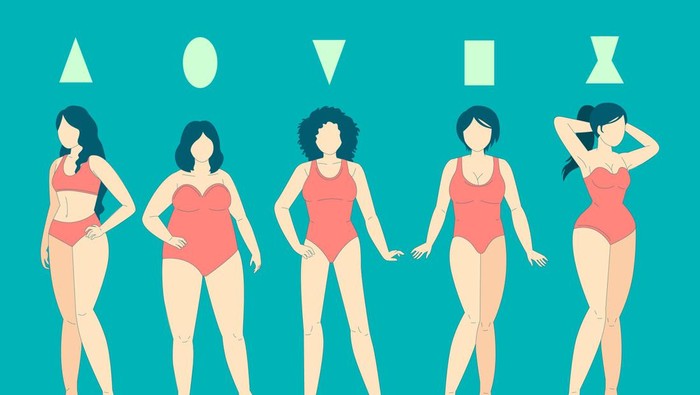 Tipe Bentuk Tubuh Wanita (body shape)