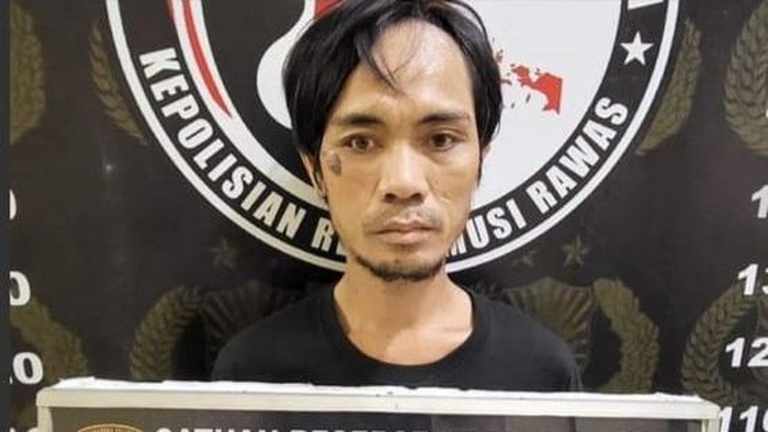 Untung Piratno (29), pengedar narkoba di Musi Rawas.