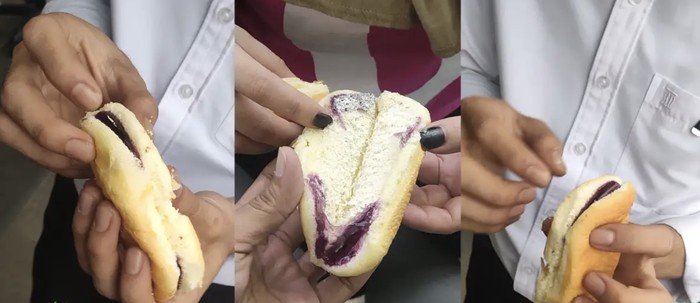 Zonk! Beli Roti 40 Ribu Isian Selainya Hanya Secuil di Ujung