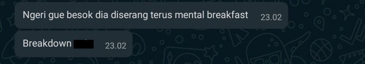 10 Chat Absurd tapi Bikin Ngakak, Mood Auto Naik Kumpulan chat absurd ini dijamin bikin senyum-senyum sendiri. Pas banget buat kamu yang butuh asupan untuk meningkatkan mood.
