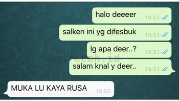 Galak amat, aowkaowk. Foto: Instagram/awreceh.id