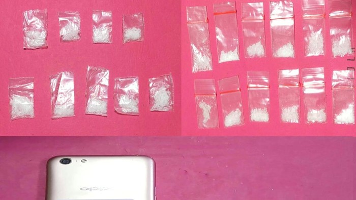 Barang bukti narkoba di Subang