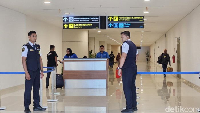 Boarding Check di terminal baru Bandara Sultan Hasanuddin Boarding Check di terminal baru Bandara Sultan Hasanuddin