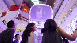 Cekidot detikers! Ada Patung Astronaut Raksasa di Grand Indonesia