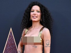 7 Gaya Sexy-Glam Halsey, Tampil Perdana di Publik Setelah Diagnosa Lupus