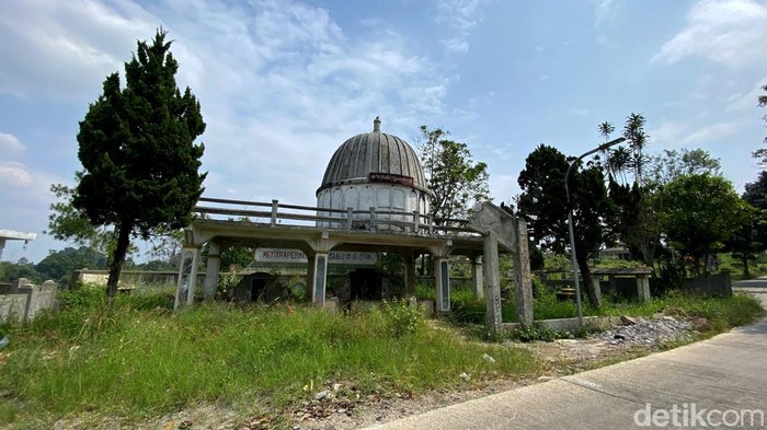 Ilustrasi makam Tionghoa di Bandung