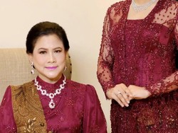 Gaya Iriana Jokowi dengan Makeup Glamour, Penampilannya Bikin Pangling