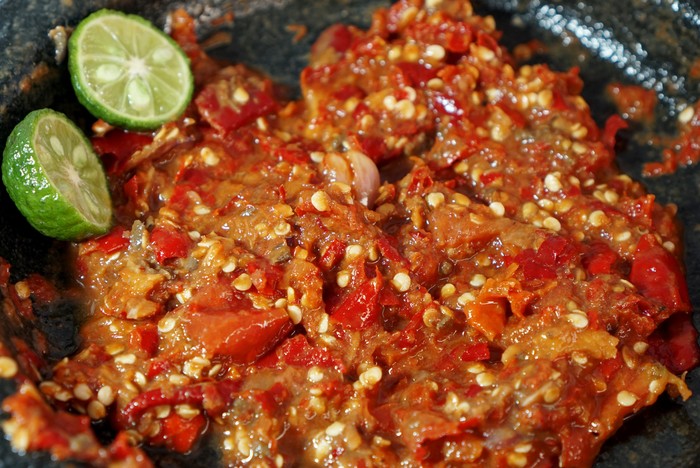 Jenis sambal populer di Indonesia