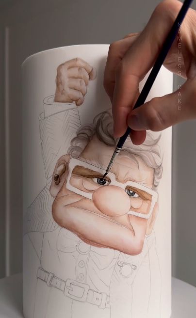 Kue tema film 'Up'