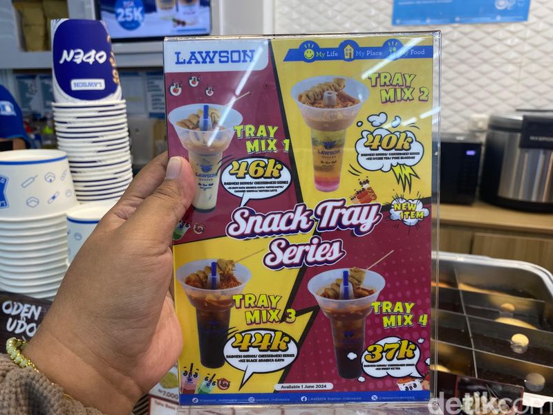 Menu baru viral di Lawson