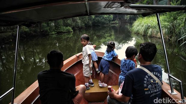 Faunaland Ancol menjadi destinasi favorit bagi warga untuk menikmati liburan. Di sini anak Anda dapat berinteraksi dengan berbagai hewan.