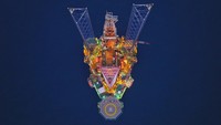 Jackup Rig adalah sebuah platform yang dapat mengapung dan memiliki tiga kaki yang bisa dinaik turunkan.