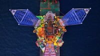 Jackup Rig digunakan mengebor sumur eksplorasi dan sumur development (pengembangan).