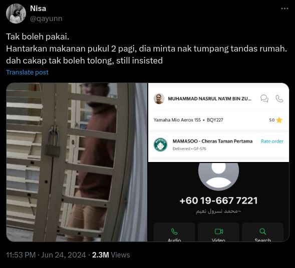 Duh! Pesan Makanan Online Jam 2 Pagi, Wanita Ini Diganggu Ojol Cabul