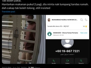 Duh! Pesan Makanan Online Jam 2 Pagi, Wanita Ini Diganggu Ojol Cabul