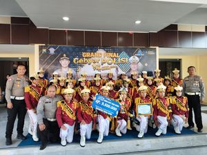 Polisi Cilik Polres Batu Sabet Juara Best Team Work Polda Jatim