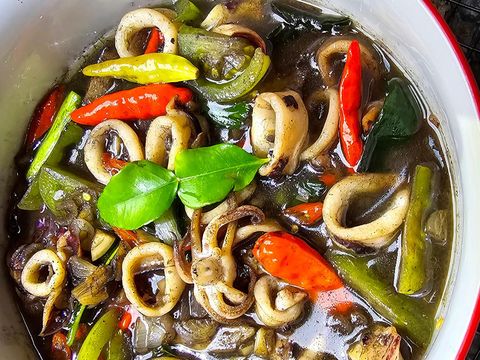 Resep Ungkep Cumi dan Cabe