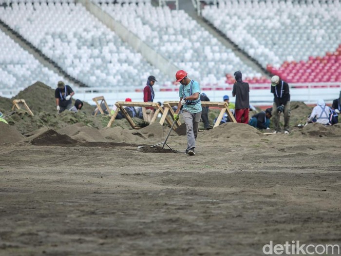 Revitalisasi Rumput SUGBK Dimulai