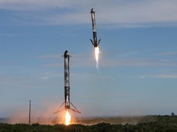 SpaceX Luncurkan Roket Falcon Bawa Satelit Cuaca