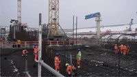 Elemen terowongan pertama dari Terowongan Fehmarnbelt diresmikan pada 17 Juni oleh Raja Frederik X dari Denmark.