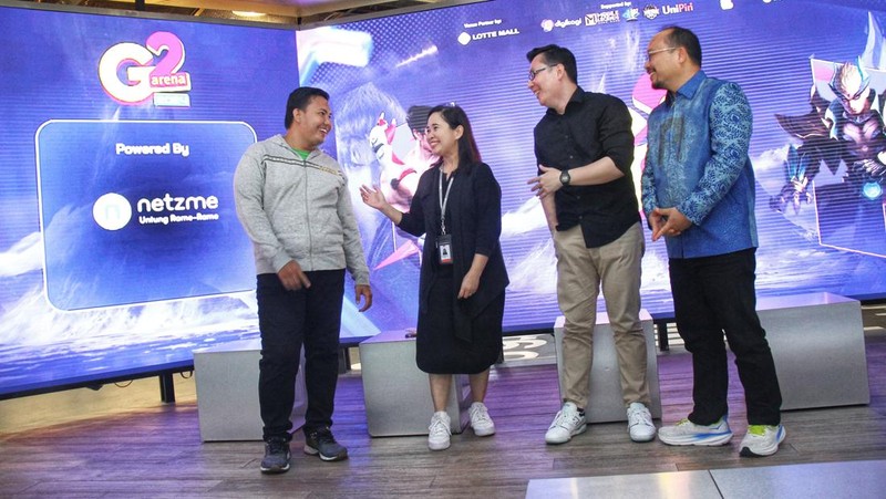 Event G2 Arena E-sport Tournament 2024 diikuti oleh 37 tim Mobile Legends serta 49 pemain bertanding pada game Tekken 8, selain turnamen e-sport, event ini menghadirkan exhibition toys dan creators booth yang akan berlangsung selama 26 - 30 Juni 2024.