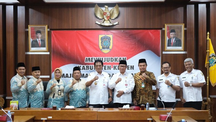 Wabup Klaten Yoga Hardaya menerima kunjungan FKUB Kota Banjar,