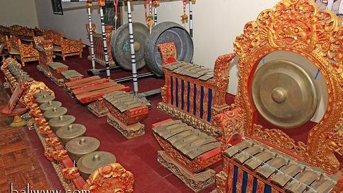 Alat musik gong kebyar, alat musik tradisional Bali. (Direktorat Jenderal Kebudayaan)