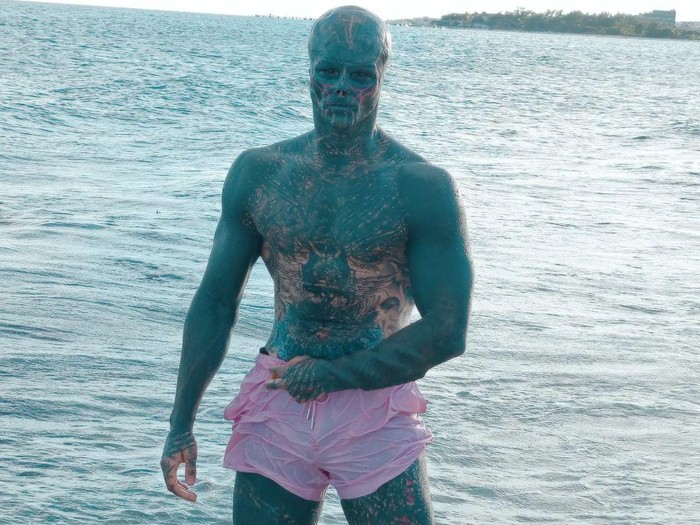 Anthony Loffredo, pria yang terobsesi jadi alien