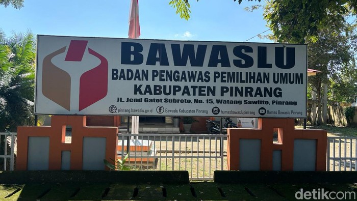Kanto Bawaslu Pinrang, Sulawesi Selatan (Sulsel).