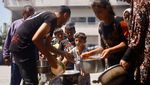 Bencana Kelaparan Kian Nyata, Warga Gaza Kesulitan Dapat Makan dan Air