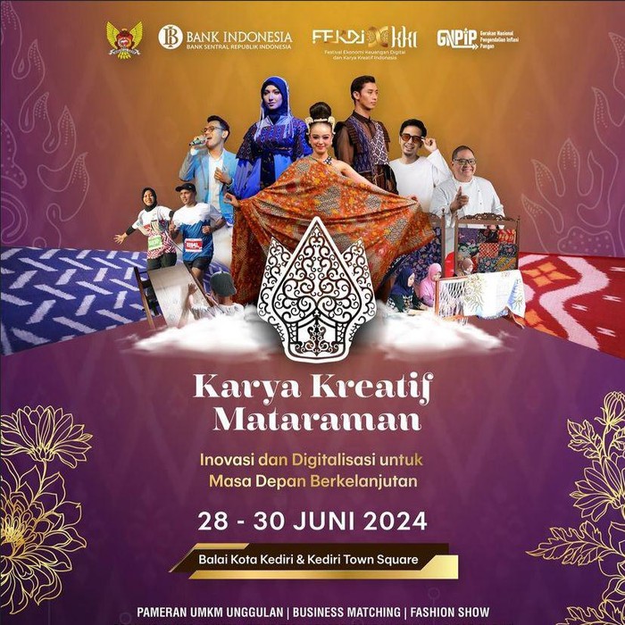 bi kediri menggelar acara Karya Kreatif Mataraman