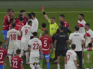Ceko Vs Turki di Euro 2024 Hadirkan Rekor-rekor Kartu