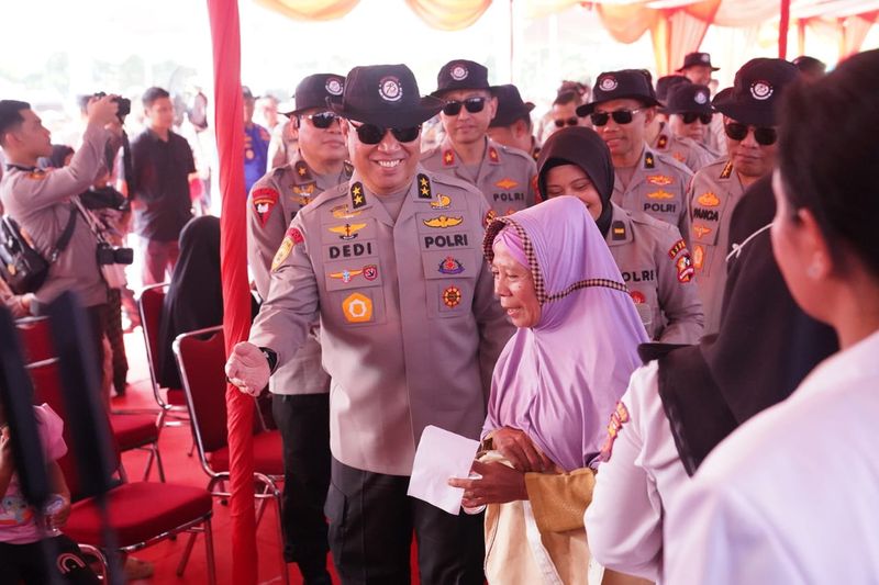 Hari Bhayangkara ke-78, SSDM Polri Gelar Bakti Sosial di Bogor (Dok Polri)