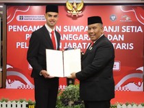 Sah! Jens Raven Resmi Jadi WNI