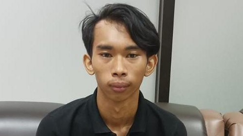 Kadek Yoga Santika (20), pelaku pencabulan siswi SMP ditangkap Polresta Denpasar. (Dok. Polresta Denpasar)