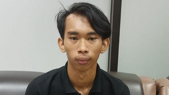 Kadek Yoga Santika (20), pelaku pencabulan siswi SMP ditangkap Polresta Denpasar. (Dok. Polresta Denpasar)
