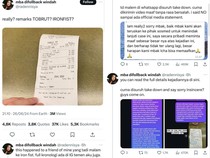 Pelayan Sebut Pelanggan Tobrut, Resto Ini Minta Maaf