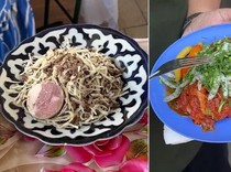 Liburan ke Uzbekistan, Food Vlogger Ini Cicip Spaghetti Kuda!