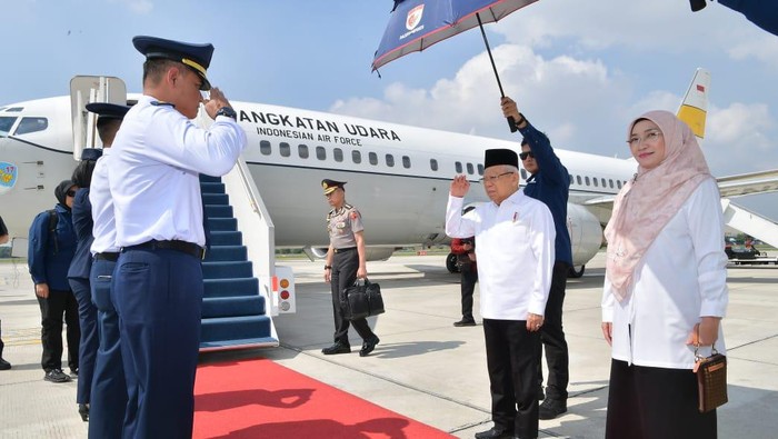 Ma'ruf Amin Dipastikan Tinjau Fasilitas Pengelolaan Limbah Berbahaya saat Kunjungi Jawa Timur