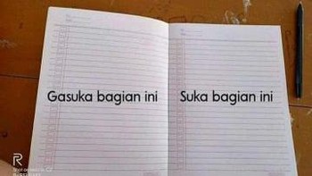 Soalnya empuk yang di sebelah kanan. Foto: Instagram/liipkaro.creator