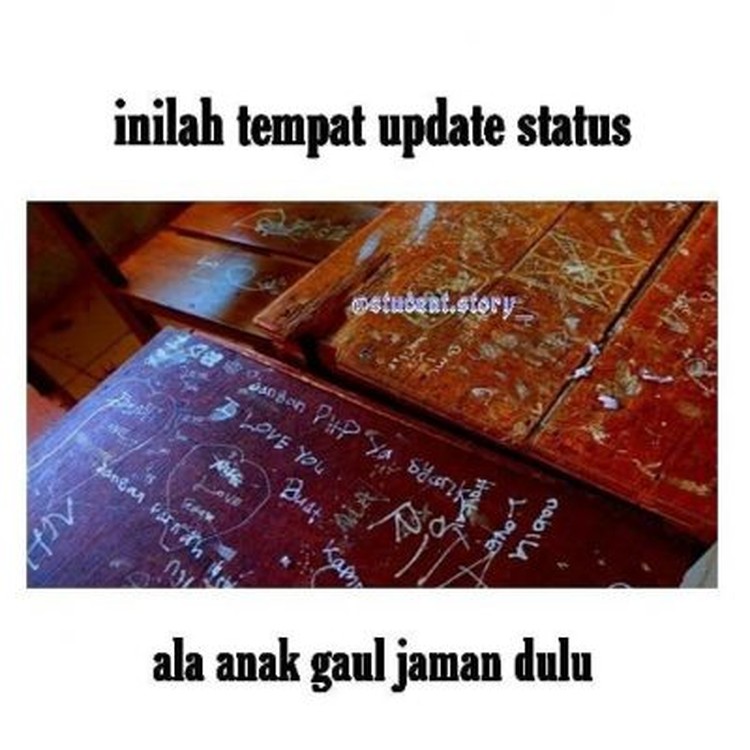 Nostalgia Zaman Sekolah, Jadi Kangen Teman-teman Nostalgia zaman sekolah dulu yuk, detikers. Di antara semuanya, mana nih yang paling kamu rindukan dari masa-masa sekolah?