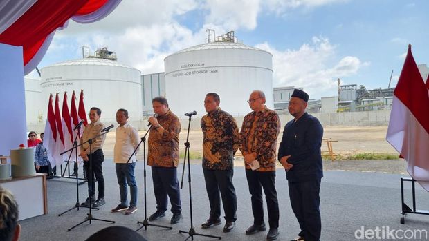 Peresmian Smelter PT Freeport Indonesia