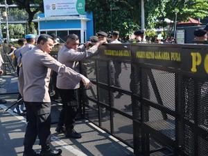 1.872 Aparat Gabungan Amankan Demo Tapera di Patung Kuda dan Kemenkeu