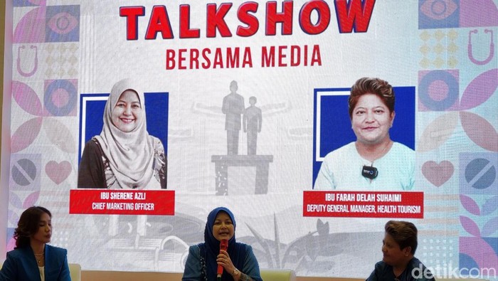 RS Kumpulan Perobatan Johor (KPJ) Malaysia menyampaikan jumlah pasien dari Indonesia.