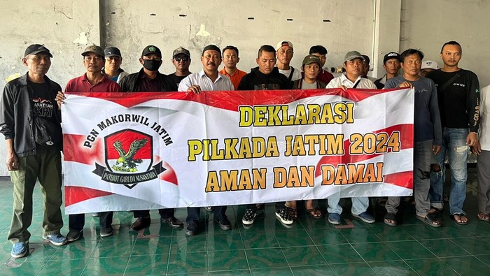 Deklarasi Pilkada Serentak Jatim 2024 Aman Damai Menggema Di Surabaya